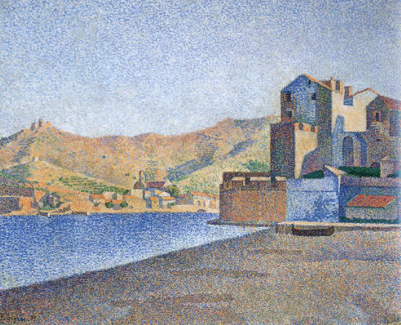 Paul Signac town beach collioure opus